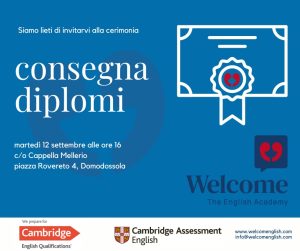 consegna certificati Cambridge
