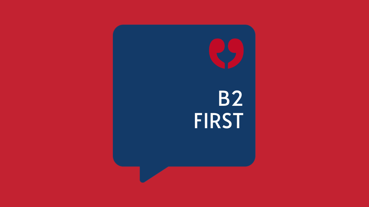 Corso B2 First