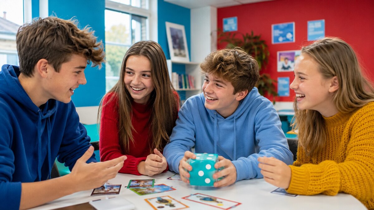 Studenti durante una lezione